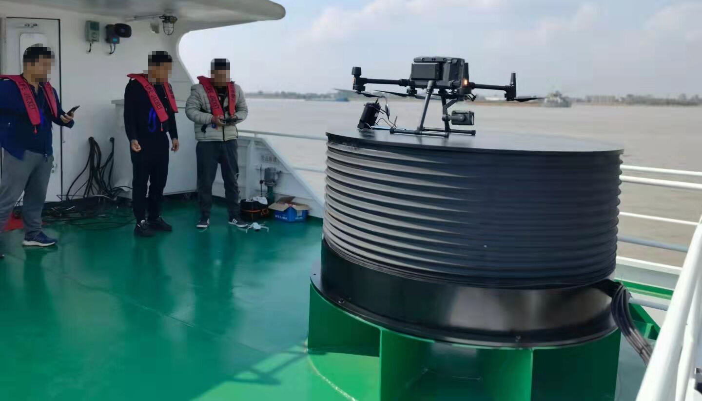 Maritime carrier-based UAV self-balancing lifting platform solution