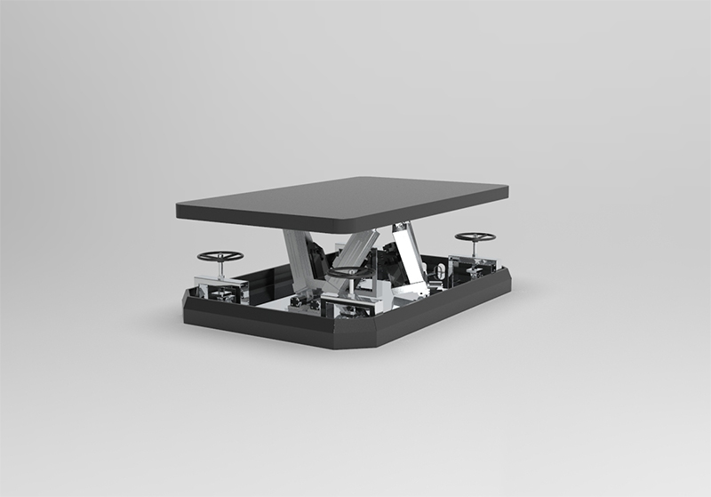 Structural principle and application of 6DOF platform